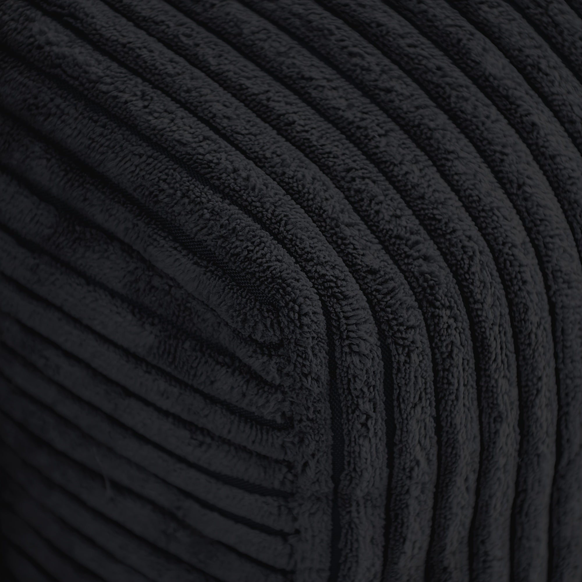 Modular Sectional Sofa, 102.36inch Loveseat Sofa, Corduroy Fabric Upholstered Couch with 4 Pillows