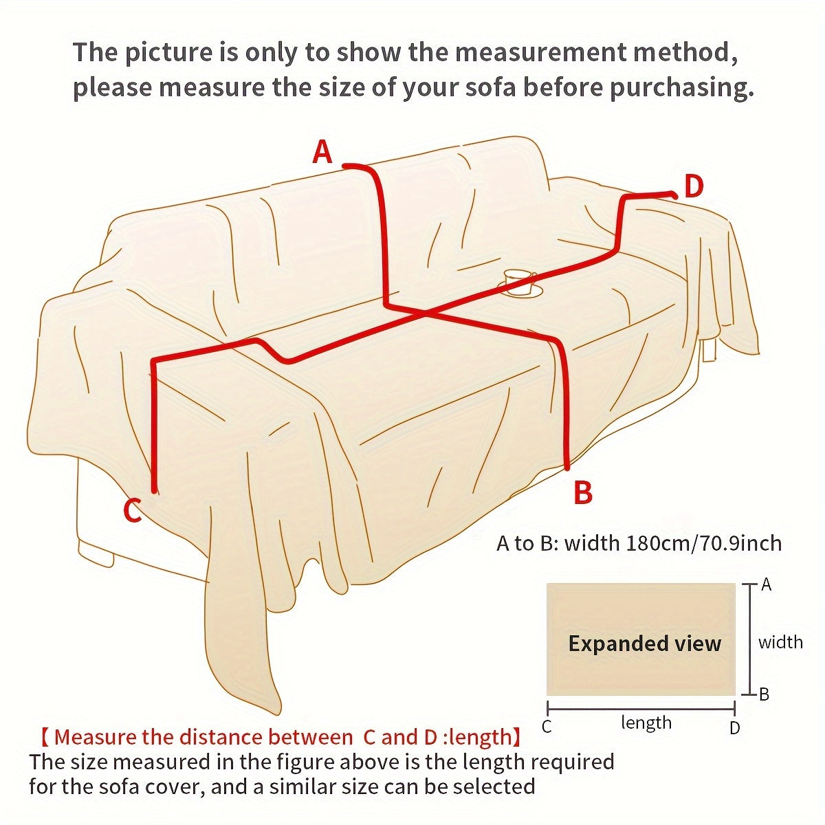 Blue Bohemian style sofa towel, washable sofa cover, jacquard chenille fabric, sofa blanket, sofa cushion, soft and comfortable with tassels, multi-functional sofa cover blanket, bedroom and living room furniture protective cover for home decoration.