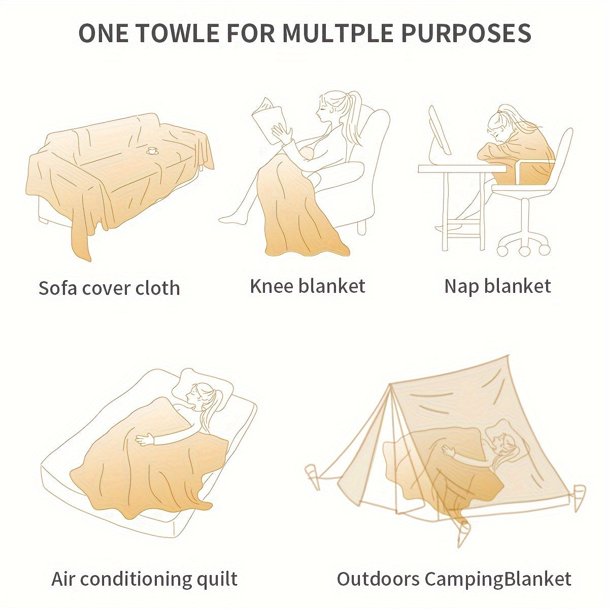 Blue Bohemian style sofa towel, washable sofa cover, jacquard chenille fabric, sofa blanket, sofa cushion, soft and comfortable with tassels, multi-functional sofa cover blanket, bedroom and living room furniture protective cover for home decoration.