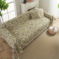 Couch Cover Reversible Chenille Sofa Covers Sofa Elegant Flowers Jacquard Sofa Slipcover