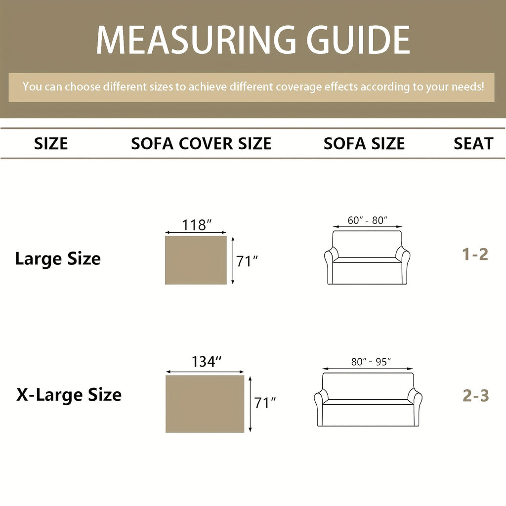 Bohemian Style Sofa Cover, Cotton Material Suitable for 1\u002F2\u002F3\u002F4-Seater Non-Slip Couch Protector, Soft & Comfortable, Easy Care, Pet-Friendly Multi-Functional