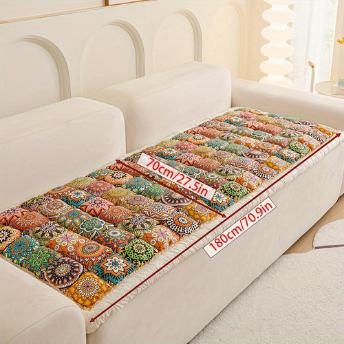 1pc Cotton Sofa Cover, Washable Dog Anti-Slip Sofa Cover, Suitable for Pets' 3pcs Cushion Sofa Cover, Pet Sofa Cover for Sofa, Bohemian Sofa Cover, Large Dogs