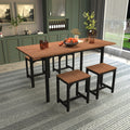 5pcs Dining Table Set with 4 Chairs, 63\
