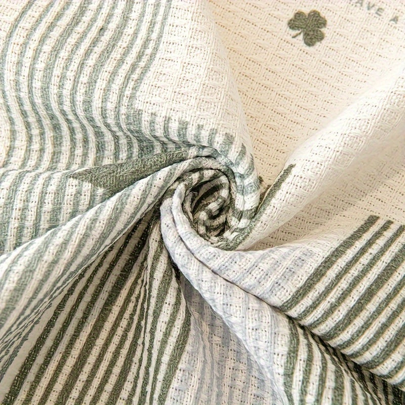 1pc American Waffle Knit Sofa Cover with Tassels - Machine Washable, Dirt And Sofa Cover, Suitable for Living Room And Office Decoration