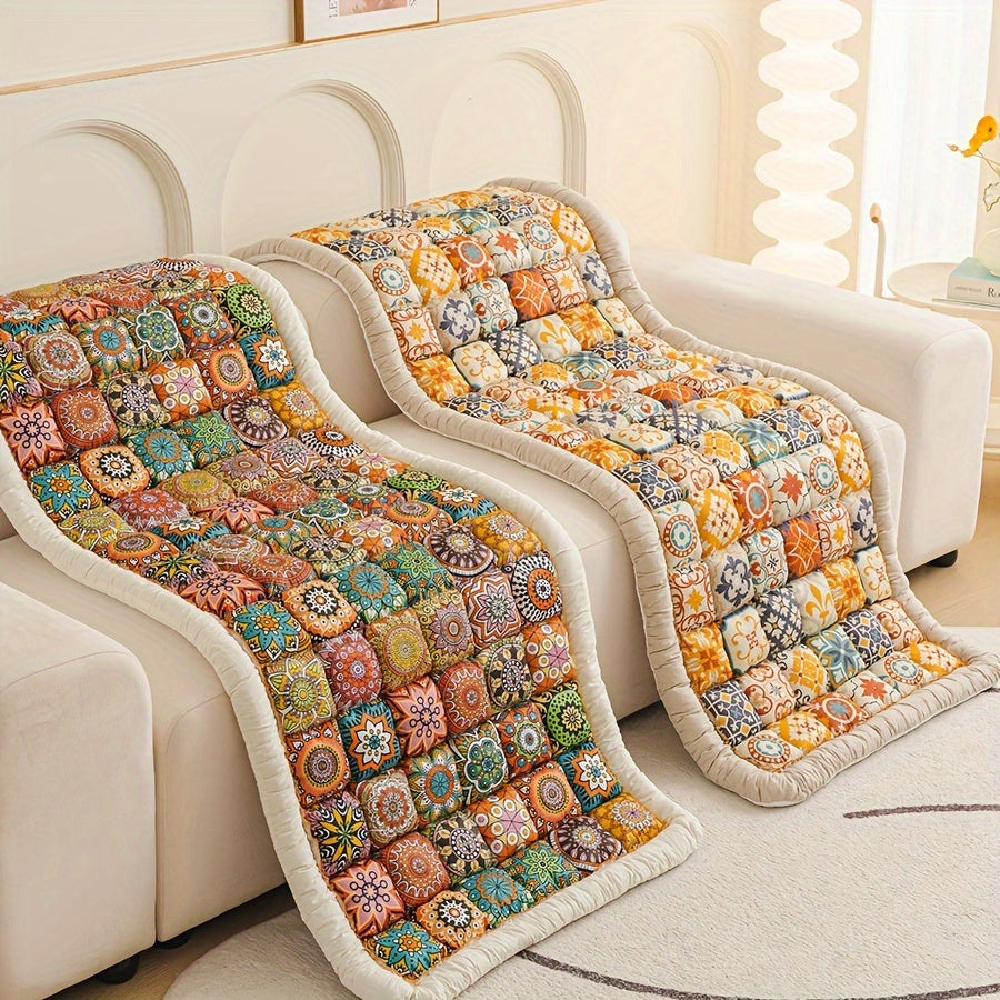 1pc Cotton Sofa Cover, Washable Dog Anti-Slip Sofa Cover, Suitable for Pets' 3pcs Cushion Sofa Cover, Pet Sofa Cover for Sofa, Bohemian Sofa Cover, Large Dogs